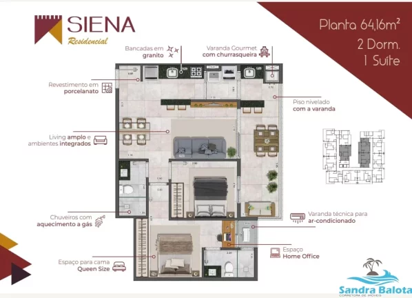 Imagem Lançamento Siena Residencial /Itaguá/Ubatuba