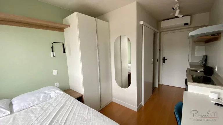 Imagem Este studio de 18m² foi pensado para quem busca praticidade e uma rotina conectada. Localizado a po...