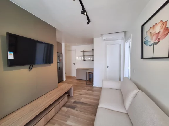 Imagem Apartamento com 1 suíte mobiliado na Vila Nova Conceição.
