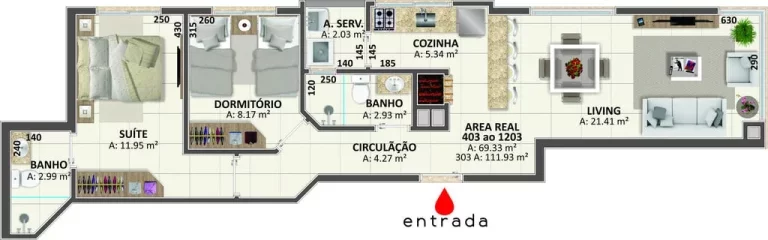 Imagem Maria de Luca Pellegrini - Apartamento à venda no bairro Navegantes - Capão da Canoa/RS