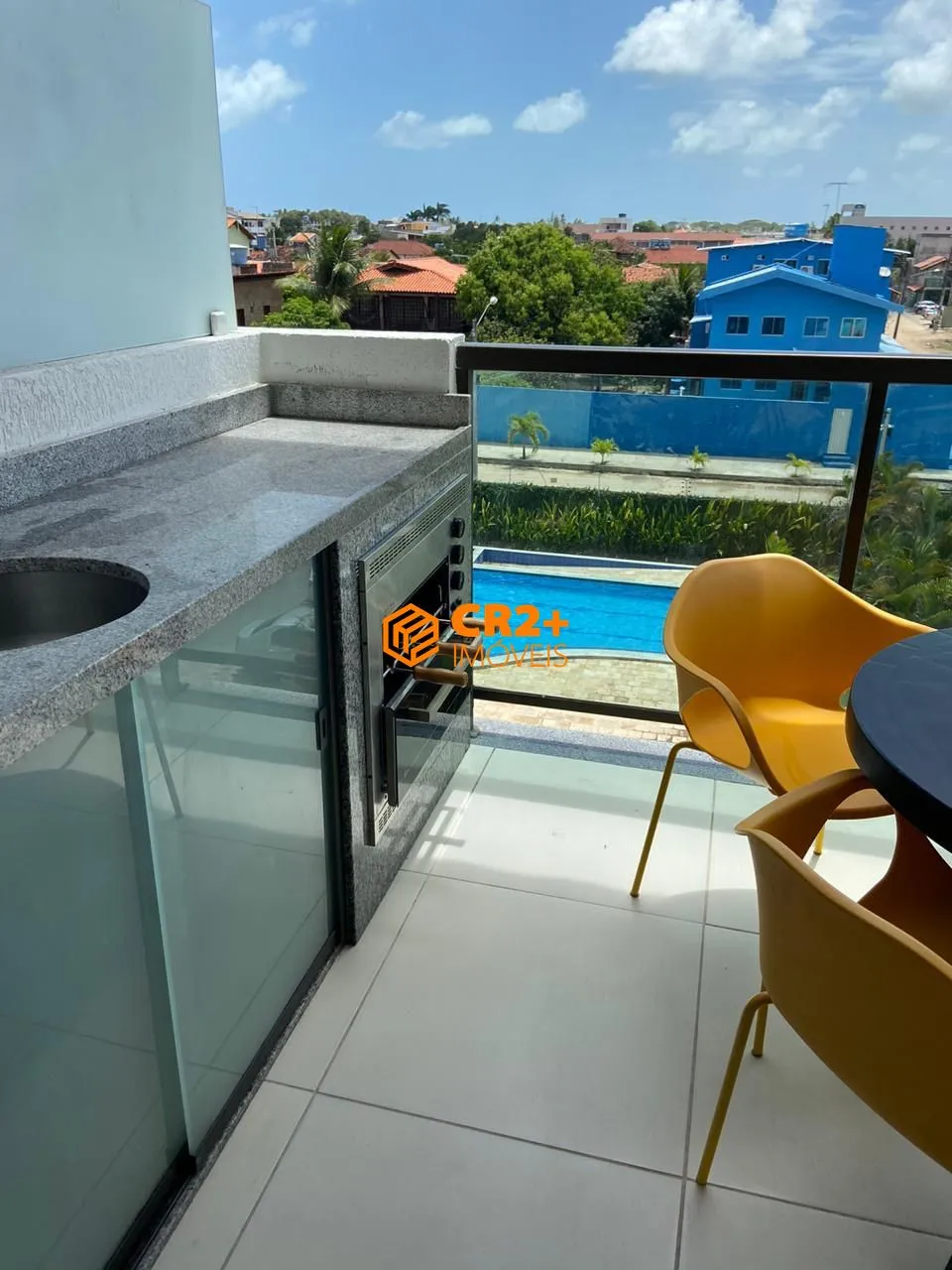 Imagem Vendo Flat com loft 54m² - 2 quartos em Porto de Galinhas MOBILIADO com Varanda