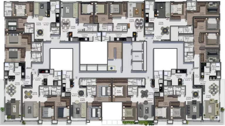 Imagem Condado San Diego - Apartamento à venda no bairro Zona Nova - Capão da Canoa/RS