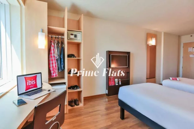 Imagem Flat disponível para venda no Íbis Congonhas, com 27m², 1 dormitório e 1 vaga