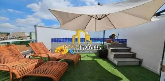 Imagem Cobertura Duplex 117 m² no Campestre | 2 Dorms | 2 Vagas