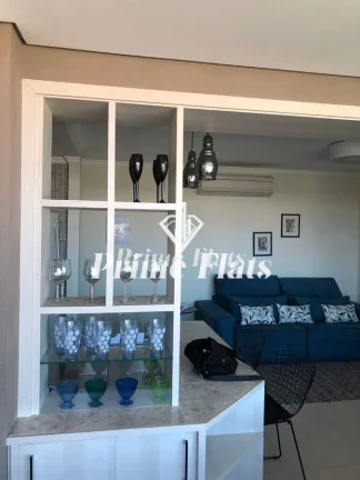 Imagem Flat para locação no Gran Estanconfor Veranda Berrini no Brooklin, com 60m², 2 dormitórios e 1 vaga de garagem