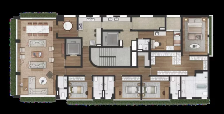 Imagem Apartamento à venda com 4 dormitórios em Jardim Paulista, São Paulo SP, apartment in São Paulo Brazil