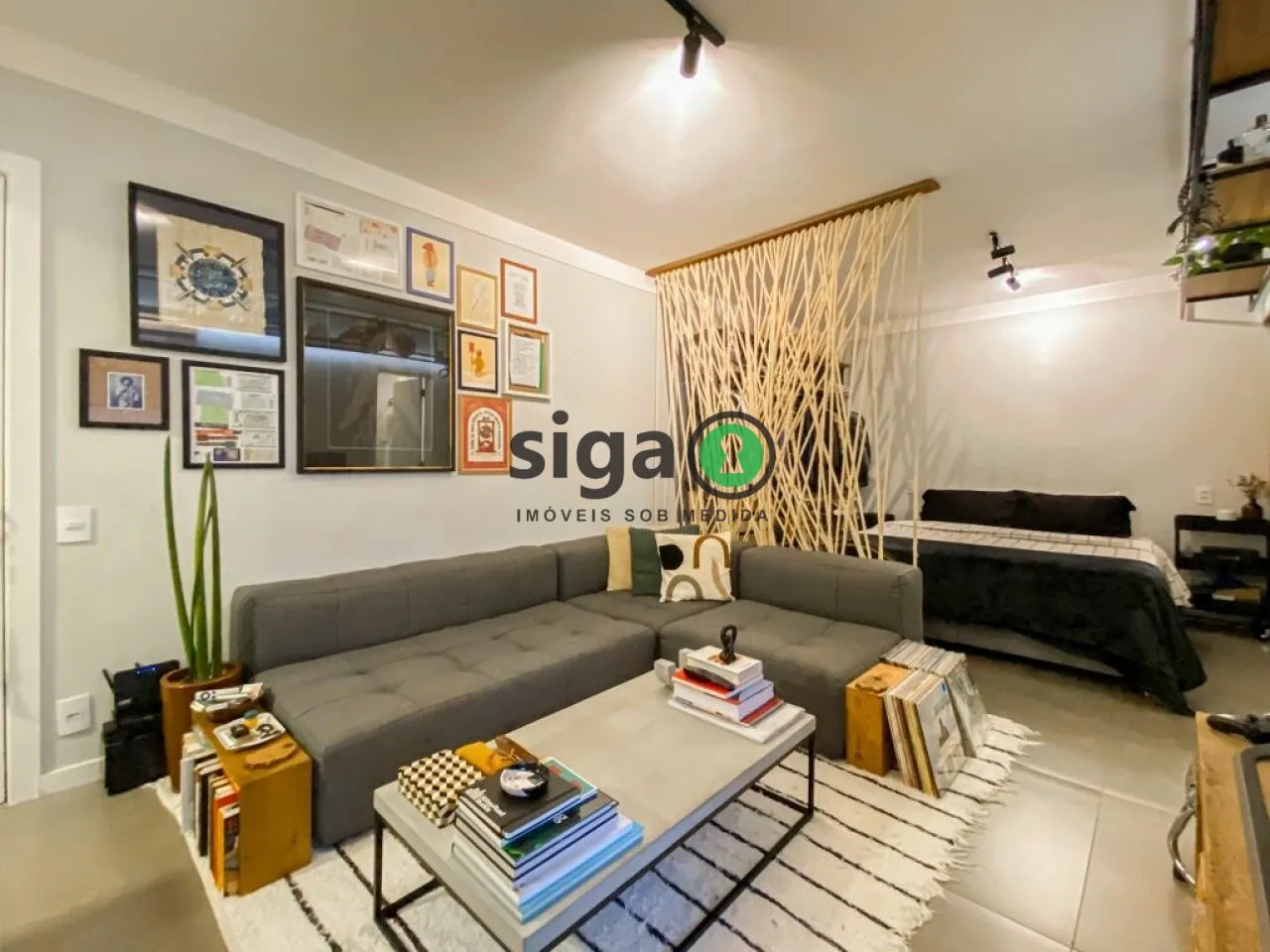 Imagem Apartamento mobiliado de 40m² à venda na Vila Olímpia porteira fechada