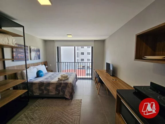 Imagem Studio com 1 dormitório para alugar, 24 m² - Auxiliadora - Porto Alegre/RS