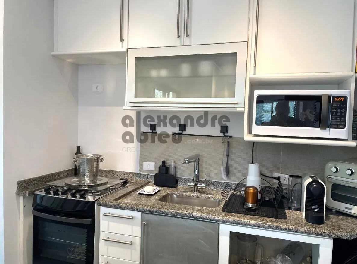 Imagem Apartamento todo mobiliado com terraço gourmet para locação no Morumbi