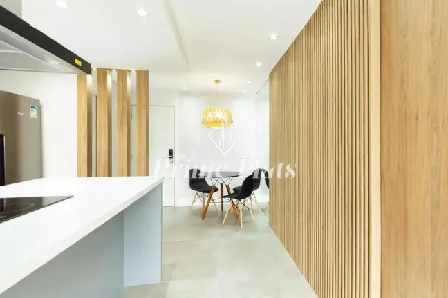 Imagem Flat disponível para venda no Condomínio Horizonte Juscelino Kubitschek com 57m², 1 dormitório e 1 vaga