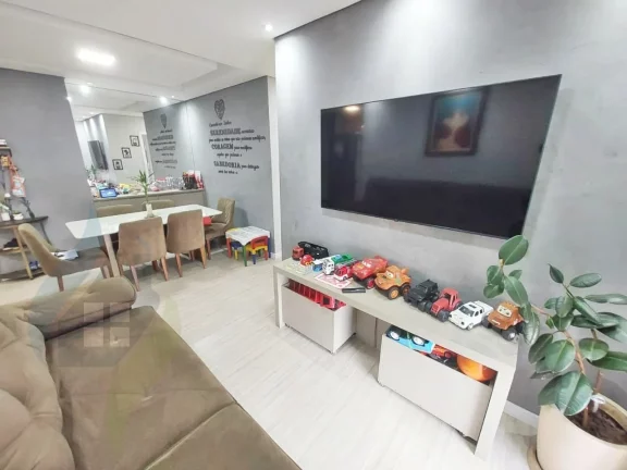Imagem Apartamento de 2 dormitórios sendo 1 suíte, 2 banheiros, 2 vagas, com 65m² em Rudge Ramos/SBC