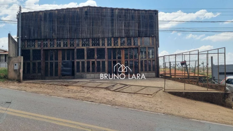 Imagem Galpão disponível para locação no Bairro Cidade Clube Residência – Igarapé/MG.