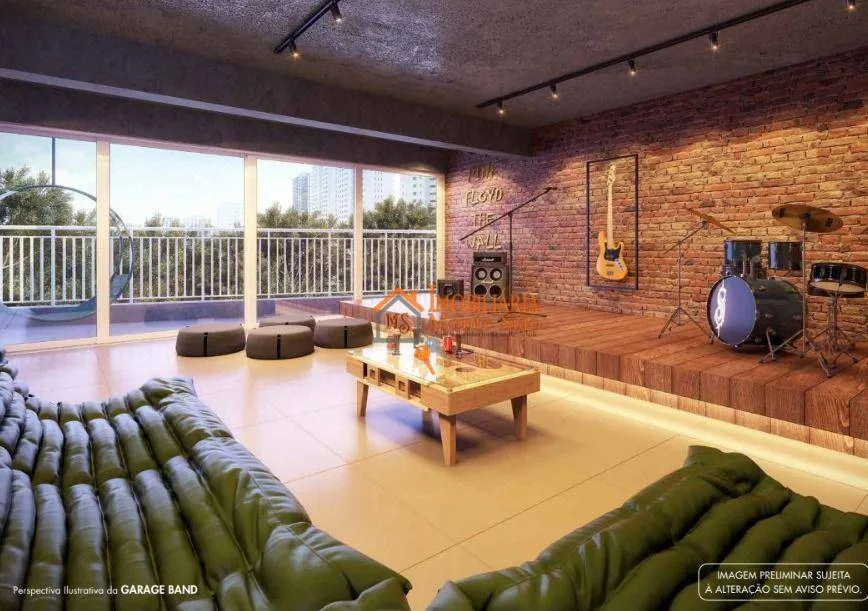 Imagem Studio com 1 dormitório à venda, 46 m² por R$ 396.828,00 - Picanco - Guarulhos/SP