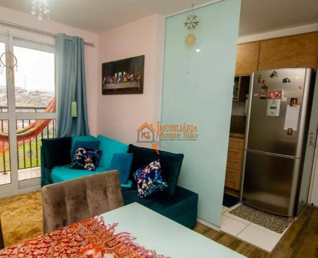 Imagem Apartamento com 3 dormitórios à venda, 60 m² por R$ 399.000,00 - Jardim Las Vegas - Guarulhos/SP