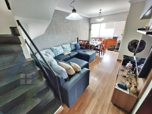 Imagem Cobertura, 2 dorms, 2 banheiros, 121 m², 1 vaga - Suisso - SBC/SP