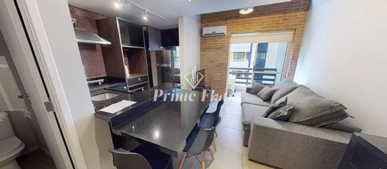 Imagem Flat disponivel para locação no Duplex Life Moema, com 45m², 1 dormitório e 1 vaga