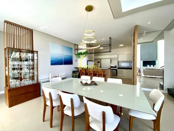 Imagem Casa condomínio nova com 04 suítes mobiliado e decorado
