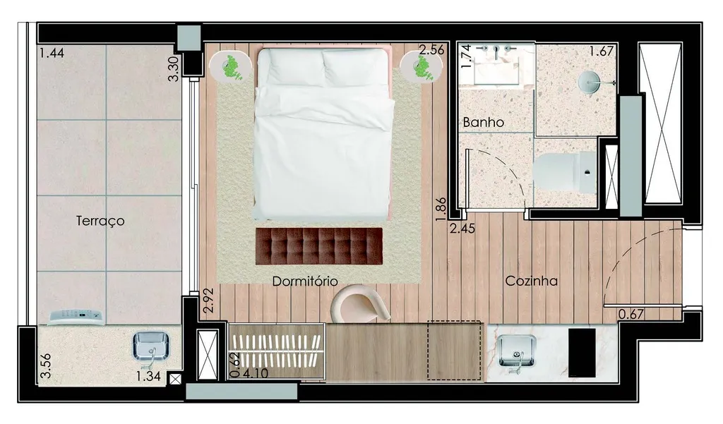 Imagem APARTAMENTO RESIDENCIAL em São Paulo - SP, Saúde