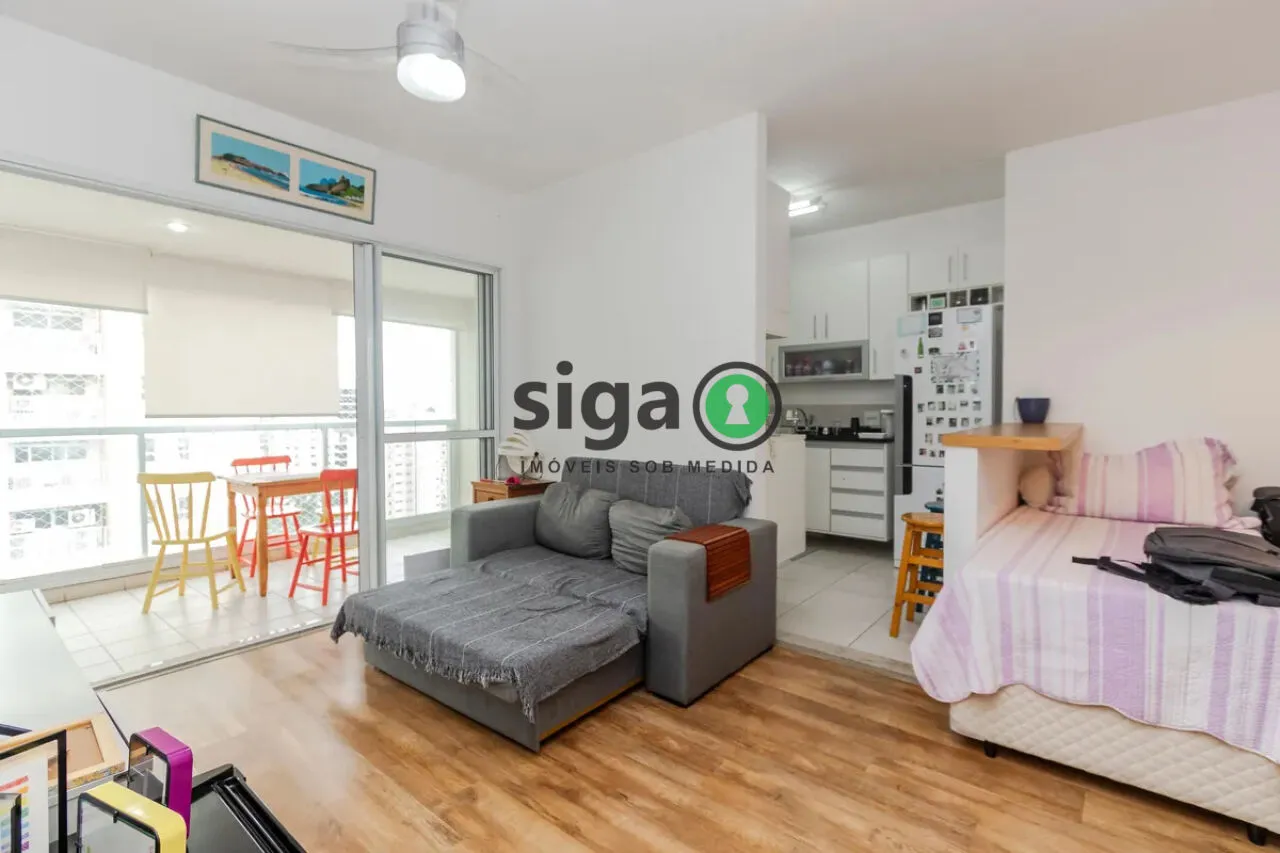 Foto do imóvel Apartamento com Varanda e 2 Vagas no Melhor do Campo Belo.
