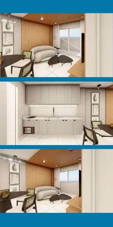 Imagem Flat com 1 dormitório à venda, 37 m² por R$ 225.999,00 - Jacumã - Conde/PB