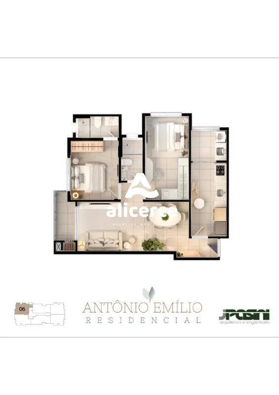 Imagem APARTAMENTOS NOVOS PRONTOS PARA MORAR COM VALOR ABAIXO DO MERCADO