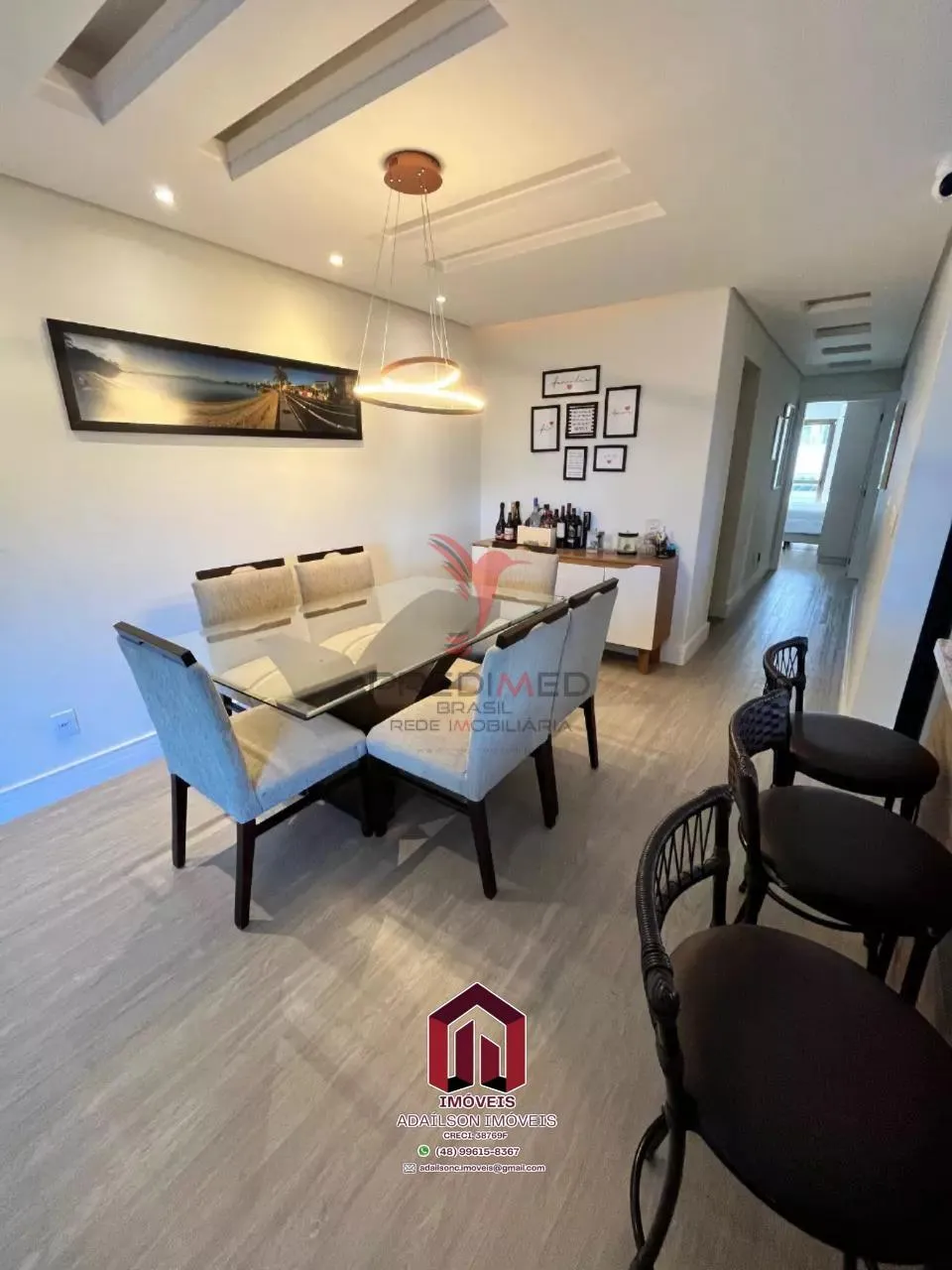 Imagem Bellamare Res, Apartamento 3 quartos um Suite Bairro Coqueiros Florianópolis