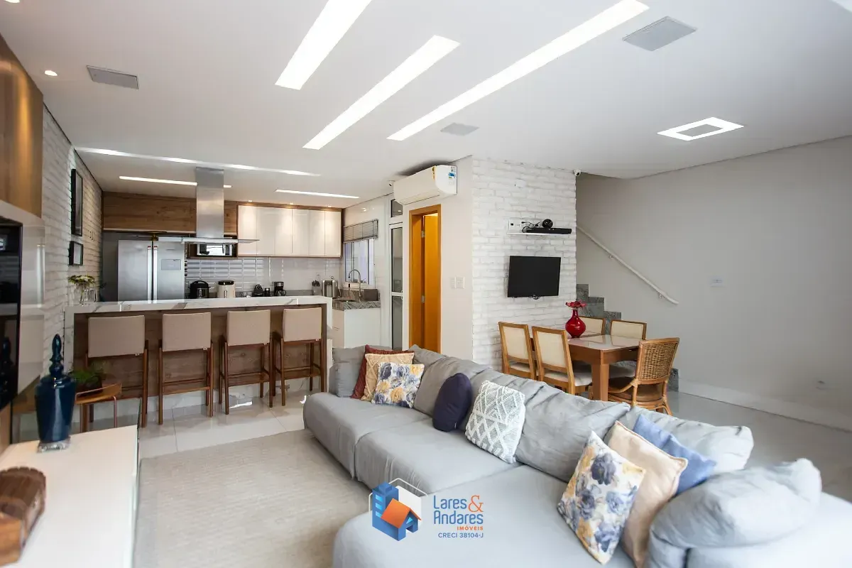 Imagem Casa no condomínio Residencial Lima e Silva para venda com 2 quartos, sendo 2 suítes, 152m²
