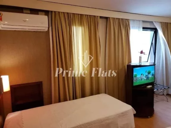 Imagem Flat disponível para venda no Transamérica Executive Chácara Santo Antônio, com 28m², 1 dormitório e 1 vaga
