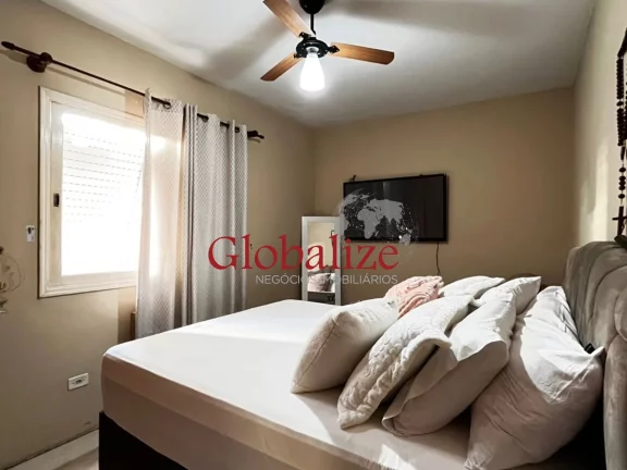 Imagem Apartamento à venda com 100m², 2 quartos, garagem fechada, dependência completa por R$480.000,00 na Ponta da Praia em Santos