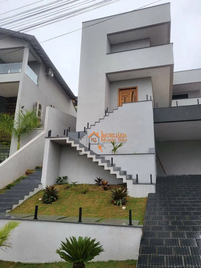 Imagem Sobrado com 3 dormitórios, 350 m² - venda por R$ 3.200.000,00 ou aluguel por R$ 18.000,00/mês - Jardim Imperial Hills III - Arujá/SP