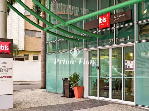 Imagem Flat disponível para venda no Ibis Rio de Janeiro, com 18m², 1 dormitório e 1 vaga