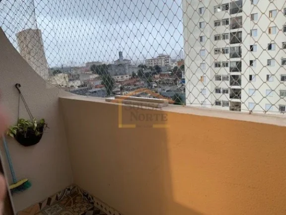 Imagem Apartamento com 70m², dispõe de 2 dormitórios, 2 banheiros, sendo um deles de serviço, sala para...
