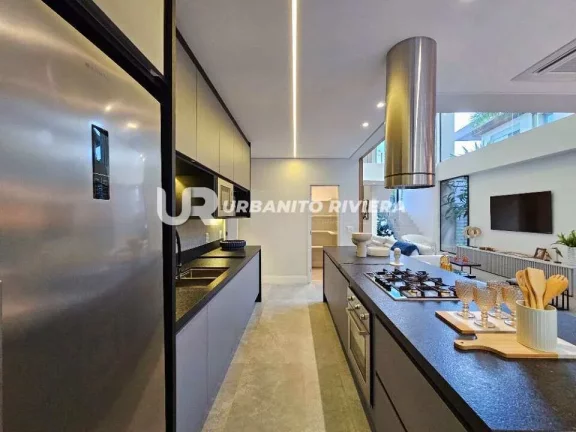 Imagem Casa no Módulo 11 da Riviera com 6 suítes, piscina, jacuzzi e praça de fogo integrada à natureza