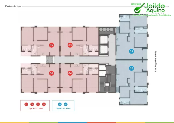 Imagem Apartamento de 2 e 3 quartos, lazer no bairro Joaquim Távora