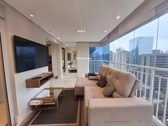 Imagem Apartamento para locação na Vila Nova Conceição com 1 suíte, 1 sala e 1 vaga