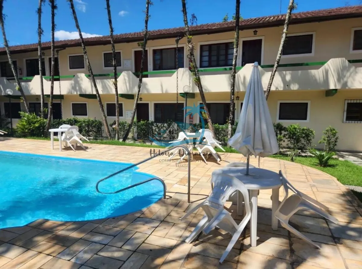 Imagem Apartamento térreo com 2 dormitórios, mobiliado, à venda em Ubatuba no Itaguá