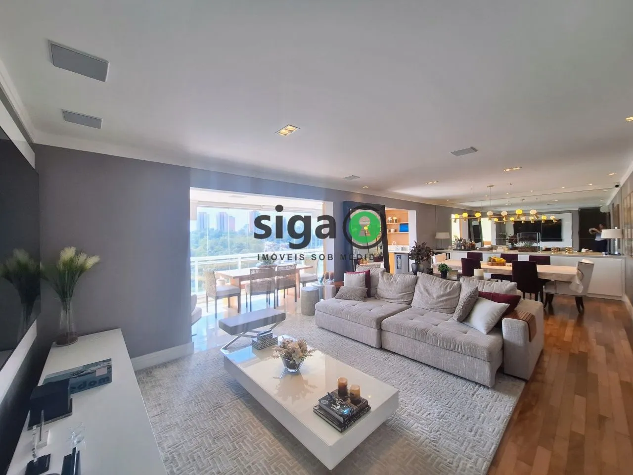 Foto do imóvel Apartamento à venda de 171 m² com 3 suítes, 3 vagas e lazer completo no Cristais da Terra
