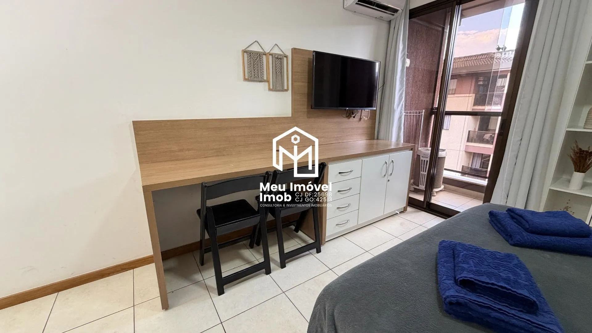 Imagem Apartamento Life Resort 1 Quarto Varanda Mobiliado Brasília