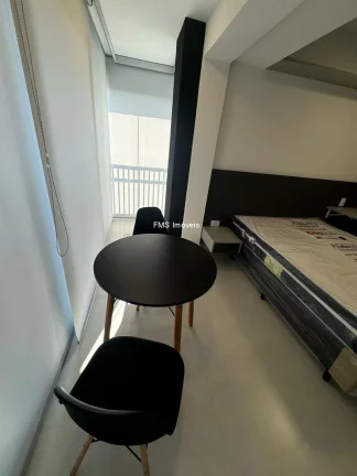 Imagem Apartamento para locação no Paraíso, São Paulo-SP: 1 quarto, 1 sala, 1 banheiro, 30m² de área.