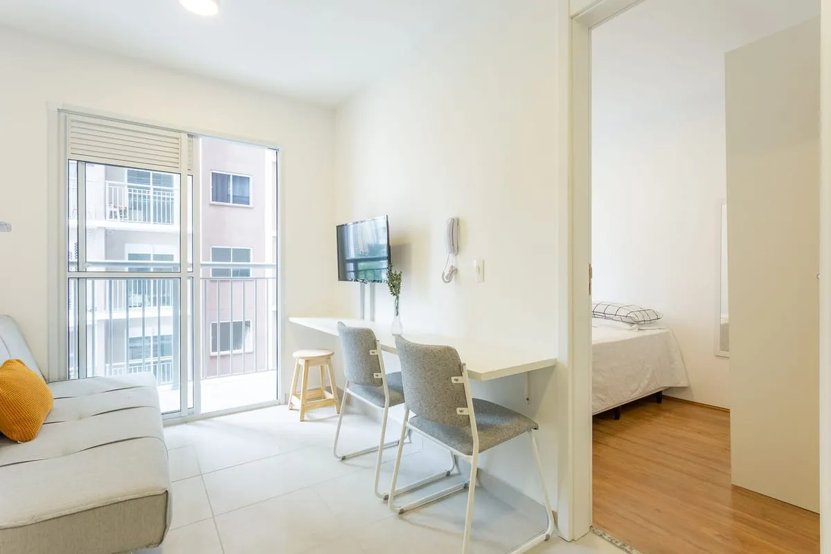 Imagem Apartamento com 1 Quarto para alugar, 28m² - Chácara Santo Antônio