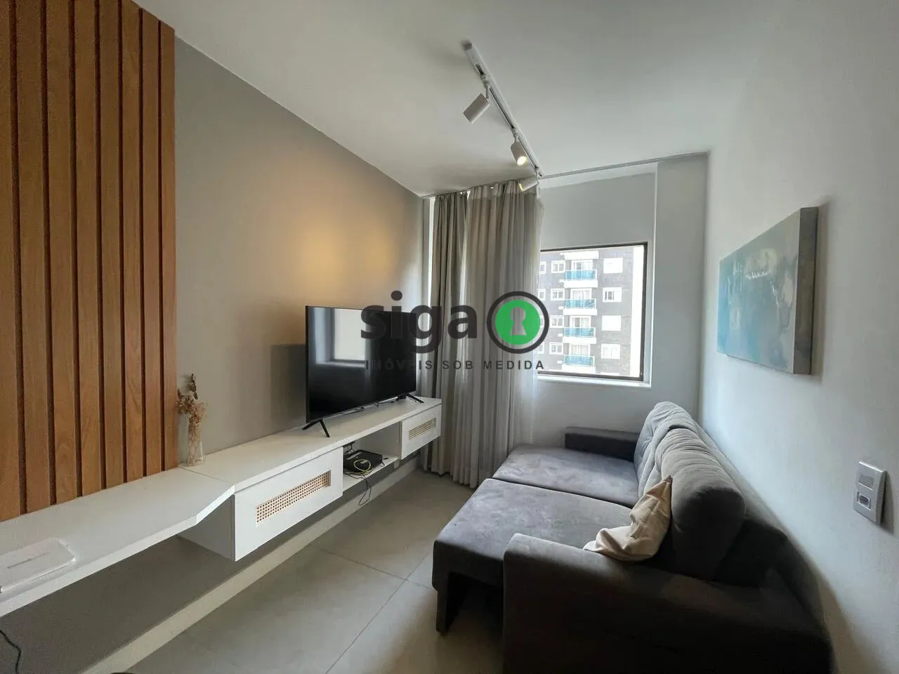 Foto do imóvel Apartamento mobiliado de 76m, 2 quartos e 1 vaga para locação na Vila Olímpia