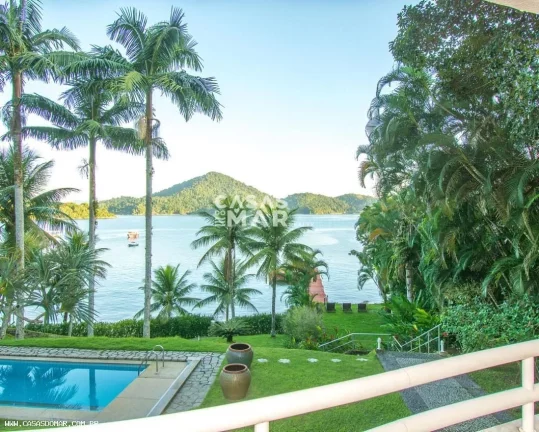 Imagem Casa Frente Mar para Temporada em Angra dos Reis / RJ no bairro Vila Velha