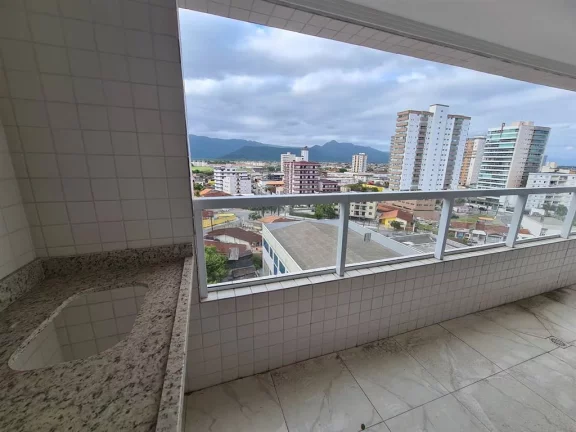 Imagem Apartamento com 2 dorms, Caiçara, Praia Grande - R$ 475 mil, Cod: 2348