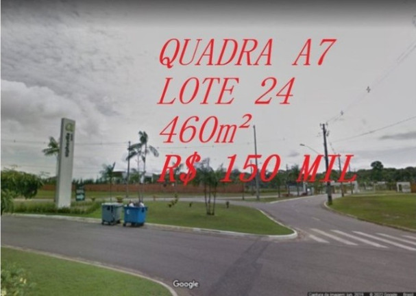 Imagem Terreno em Condomínio à Venda, 460 m² em Água Boa (Outeiro) - Belém