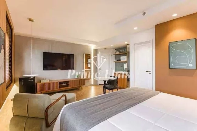 Imagem Flat disponível para locação no The World Executive Flat na Vila Olímpia, com 30m², 1 dormitório e 1 vaga