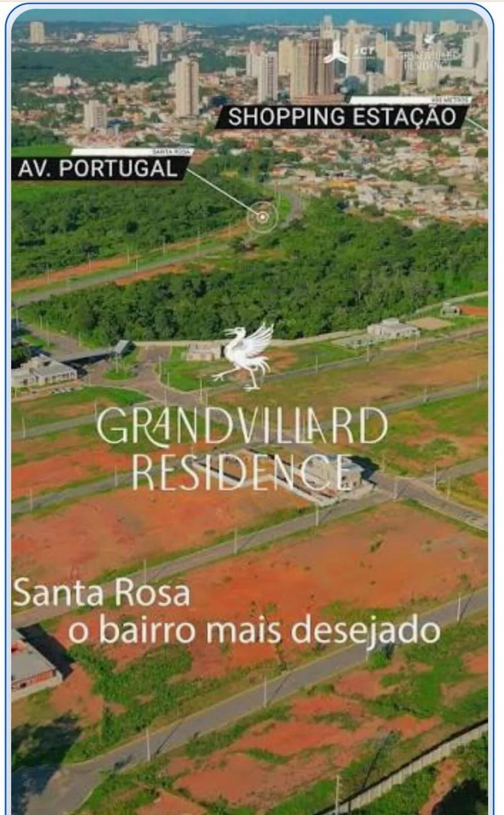 Imagem Lote Condomínio Granvillard Residence Santa Rosa