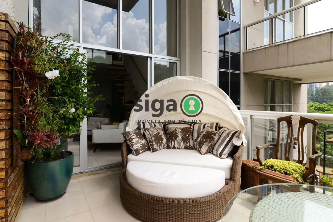 Imagem Apartamento para alugar mobiliado! de 110 metros, 1 suíte e Home Office no Panamby