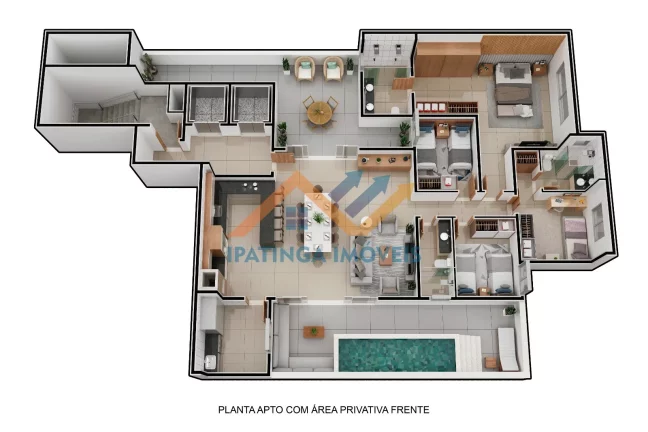 Imagem Apartamento no Horto em Ipatinga