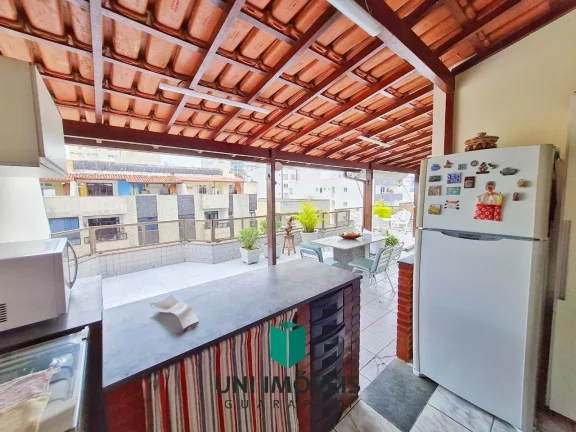 Imagem Cobertura duplex com 4 quartos,180m² a venda por R$650.000 na Praia do Morro - Guarapari/ES