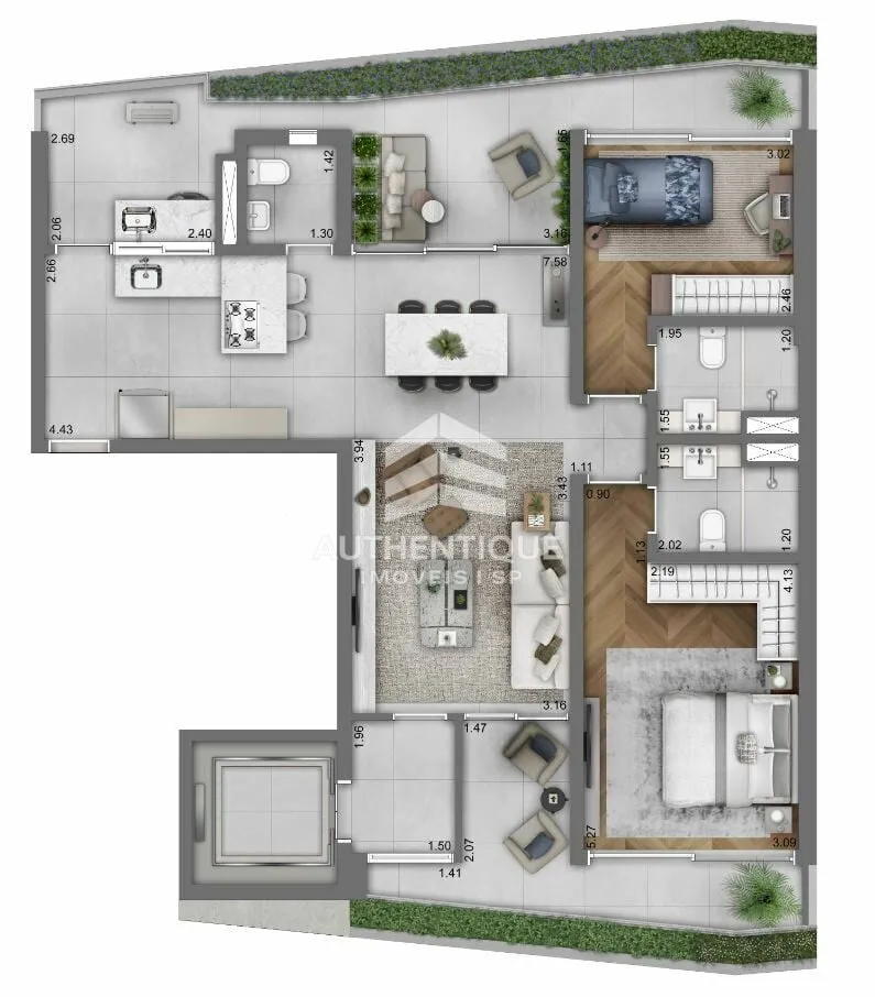 Imagem FUNCHAL 641 VILA OLIMPIA - Apartamento à venda em São Paulo/SP
